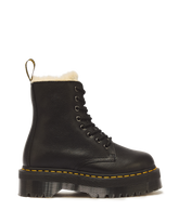 Jadon Boot Leather Faux Fur Lined Platforms