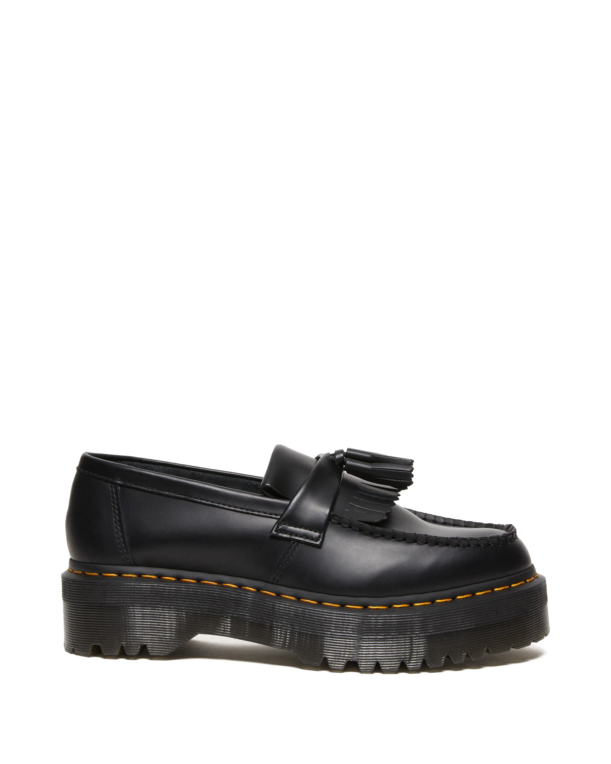 Adrian Leather Platform Tassel Loafers