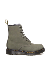 1460 Serena Faux Fur Lined Nubuck Lace Up Boots