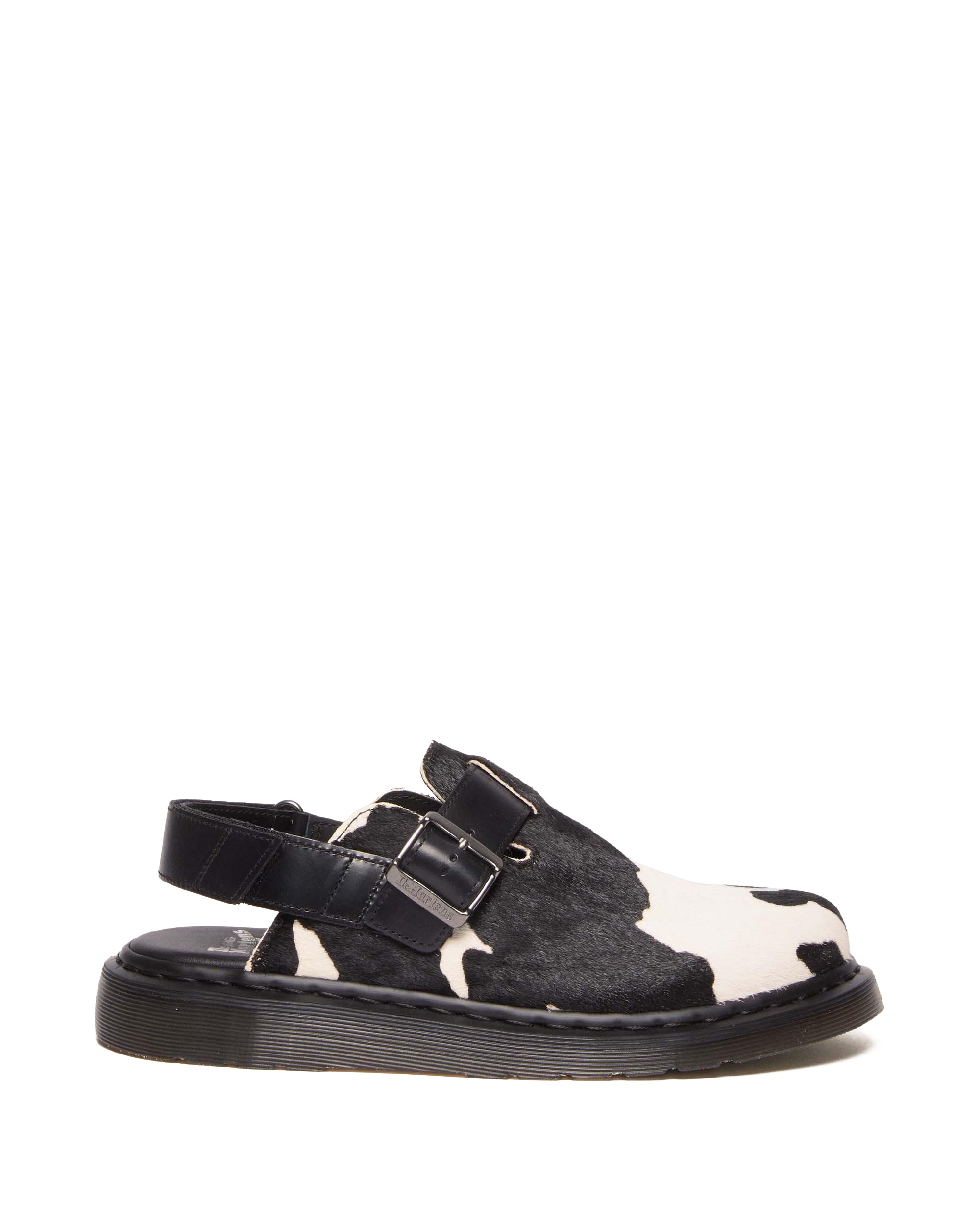 Jorge II Hair-on Animal Print Slingback Mules