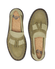 Adrian Tumbled Nubuck Leather Tassel Loafers