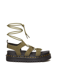 Nartilla Tumbled Nubuck Leather Gladiator Sandals
