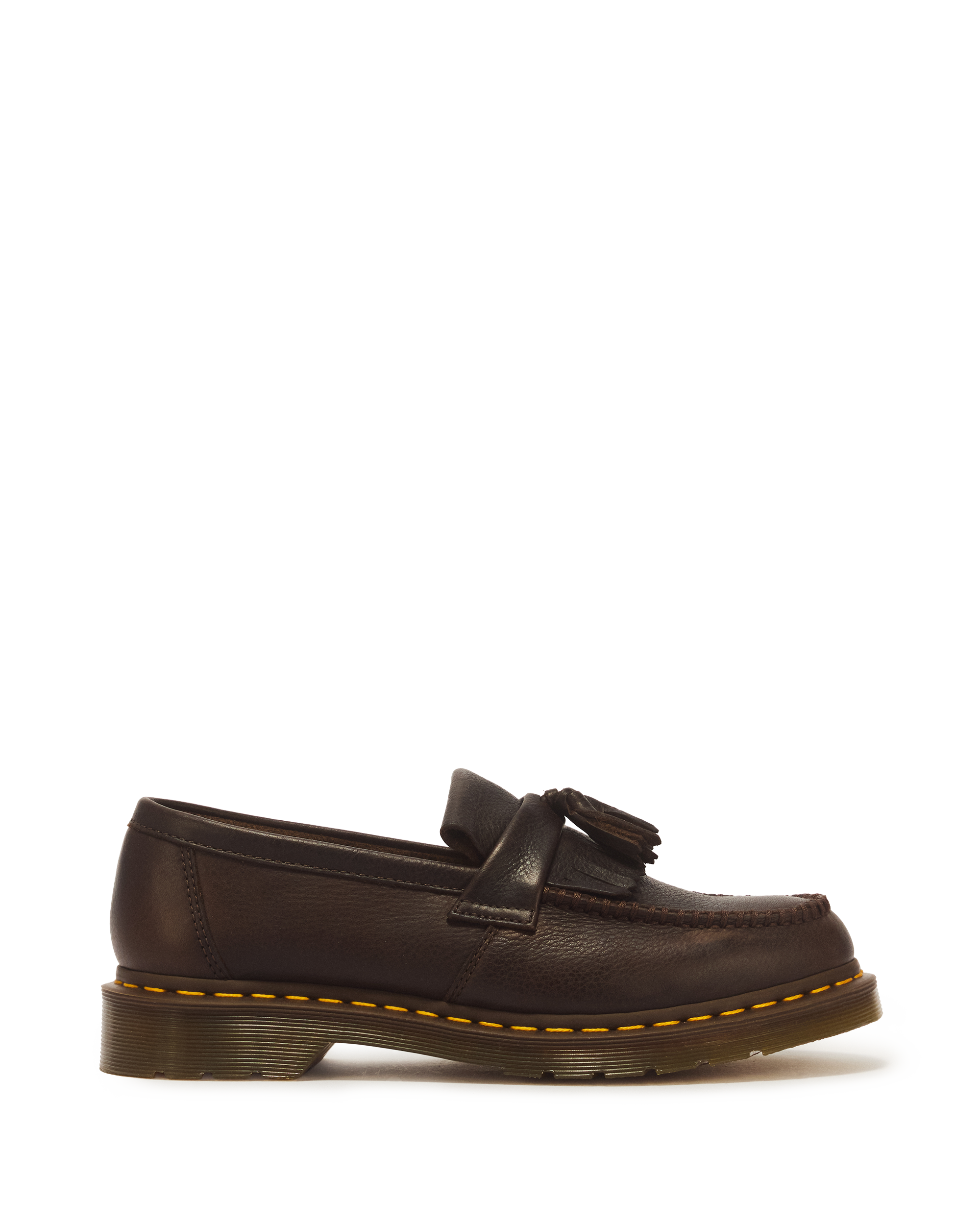 Adrian Yellow Stitch Ambassador Leather Loafers