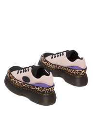 Buzz 5-Eye Leopard and Suede Shoes