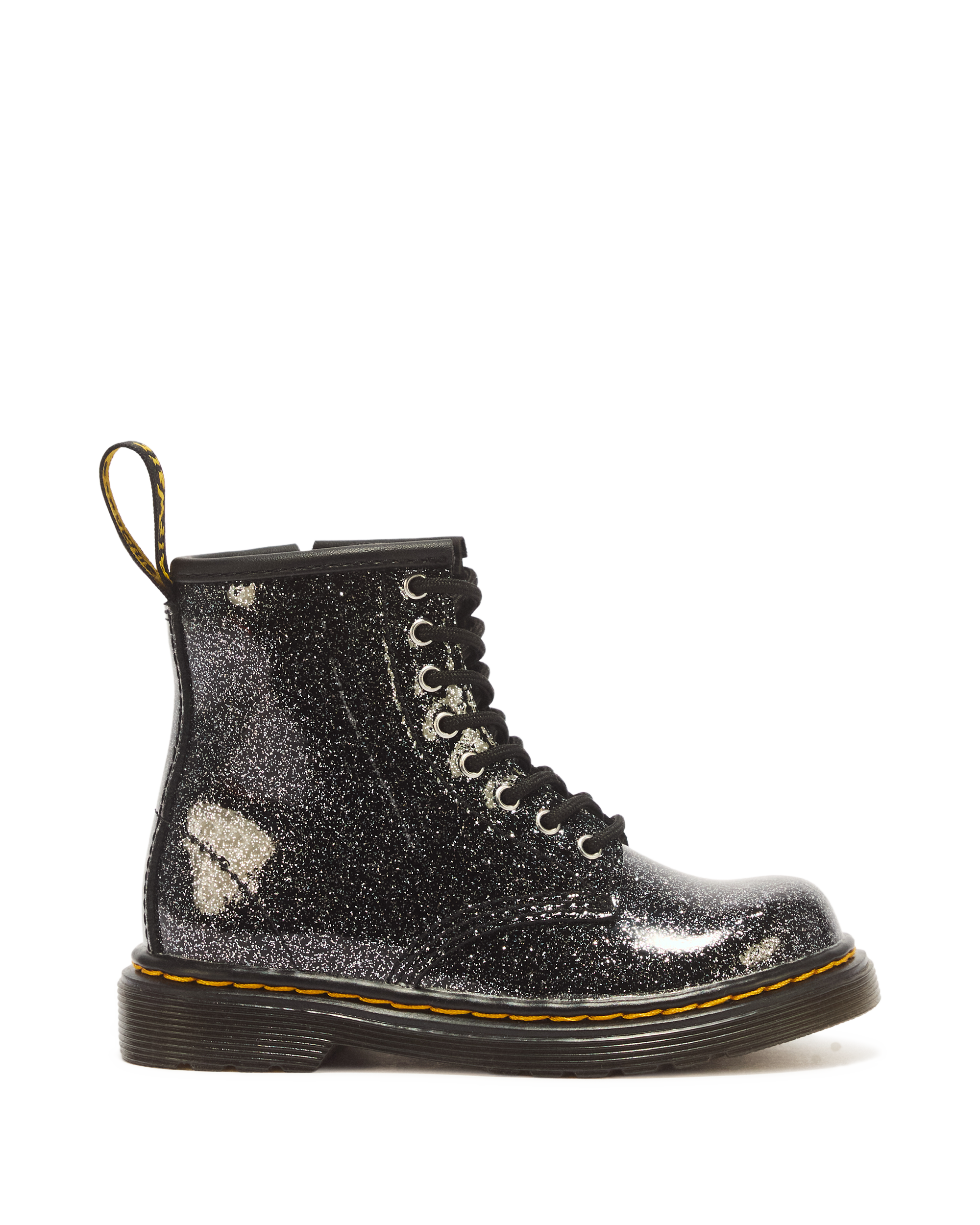 TODDLER 1460 GLITTER PATENT LEATHER BOOTS