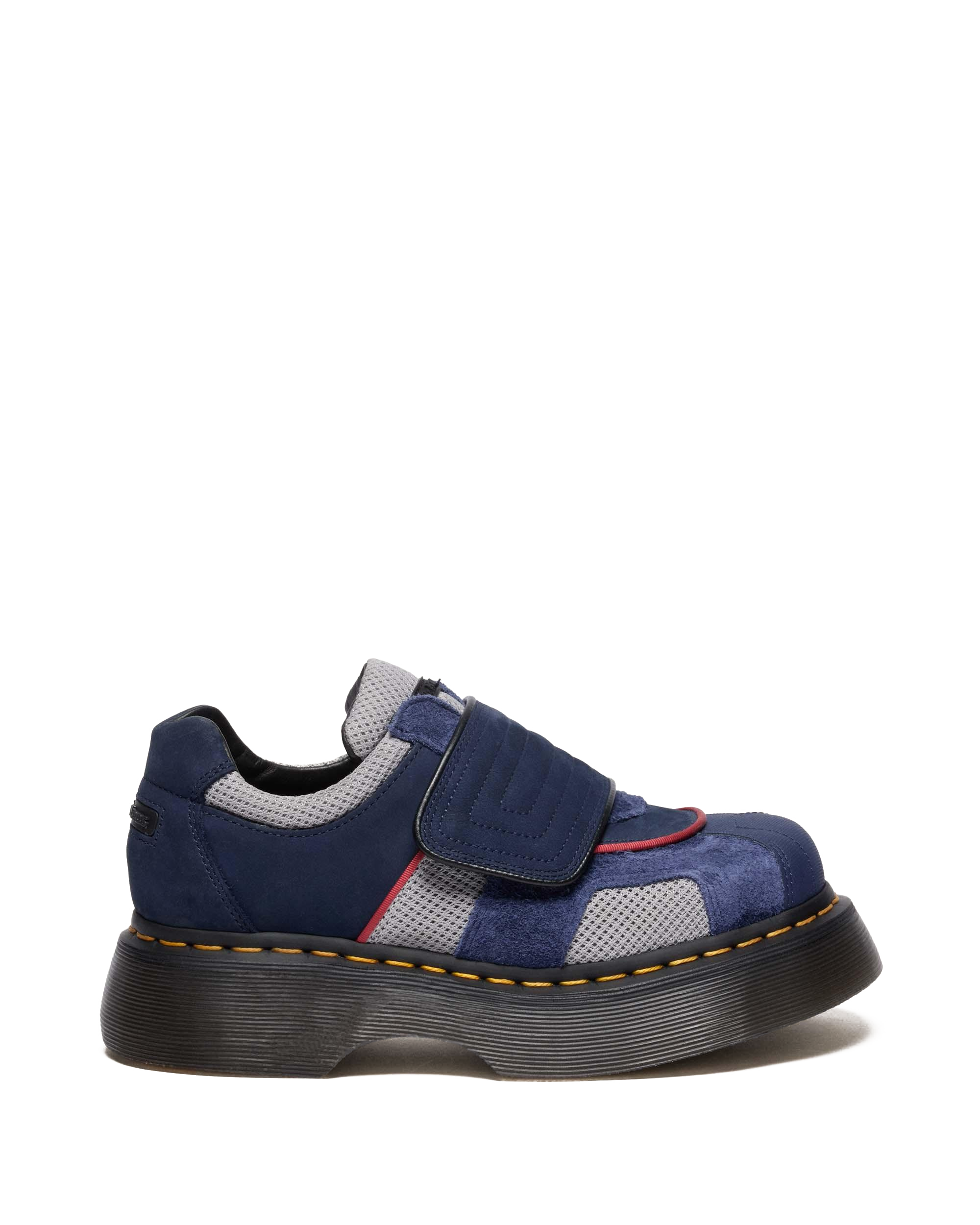 Buzz Strap Mixed Material Shoes