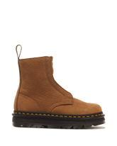 ZEBZAG LACELESS WARM LINED SLIP ON NUBUCK BOOTS
