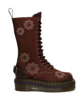 1B99 Dunnet Flower suede platform boots