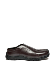 Aurix Satin Finish Leather Mules