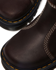Zebzag Rigger Slip On Leather Boots