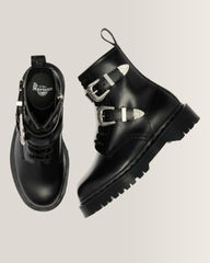 1460 Bex Western Buckle Leather Boots