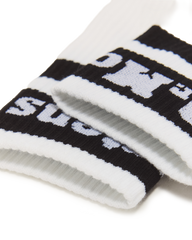Athletic Logo Organic Cotton Blend Socks