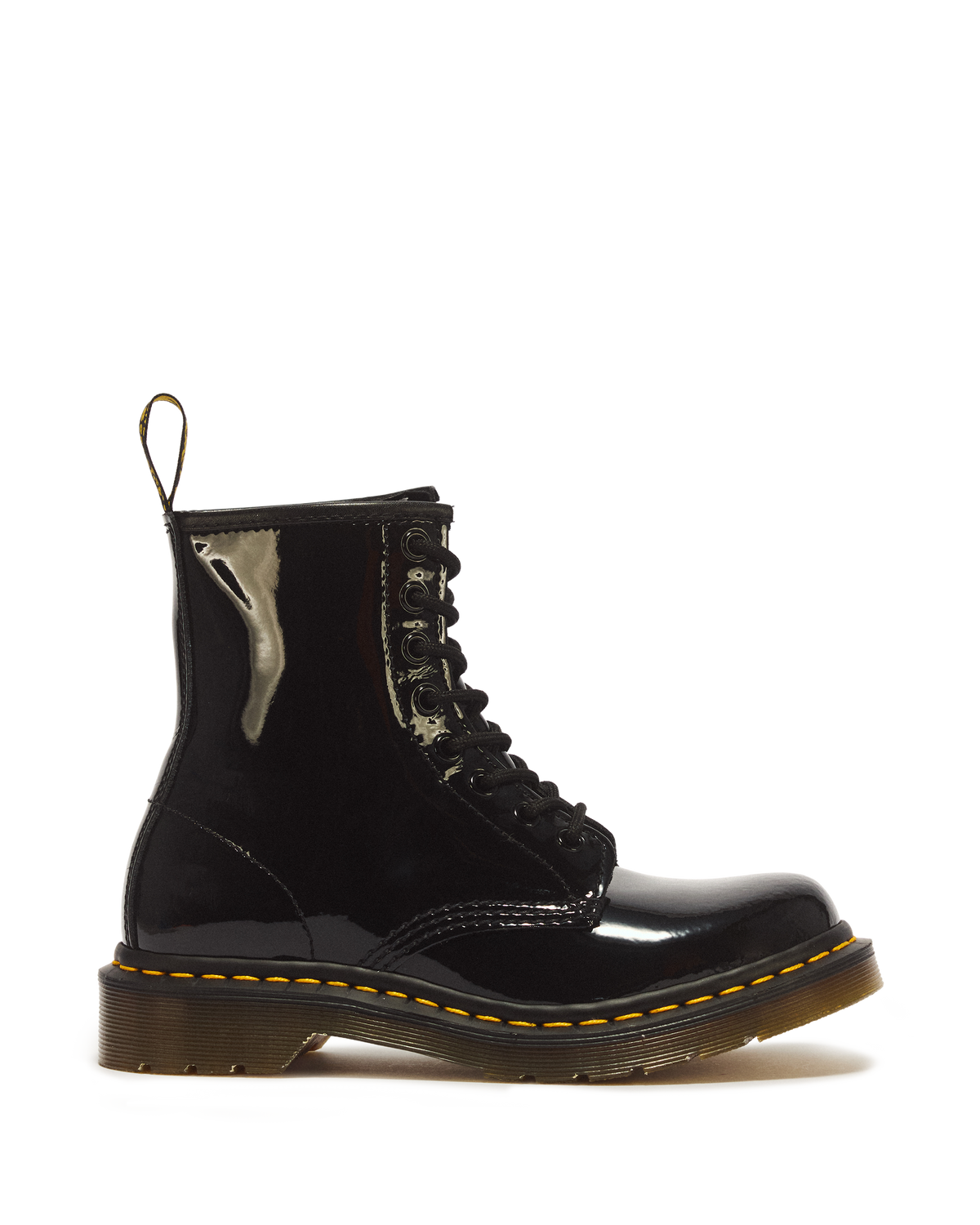 1460 Women's Patent Leather Lace Up Boots