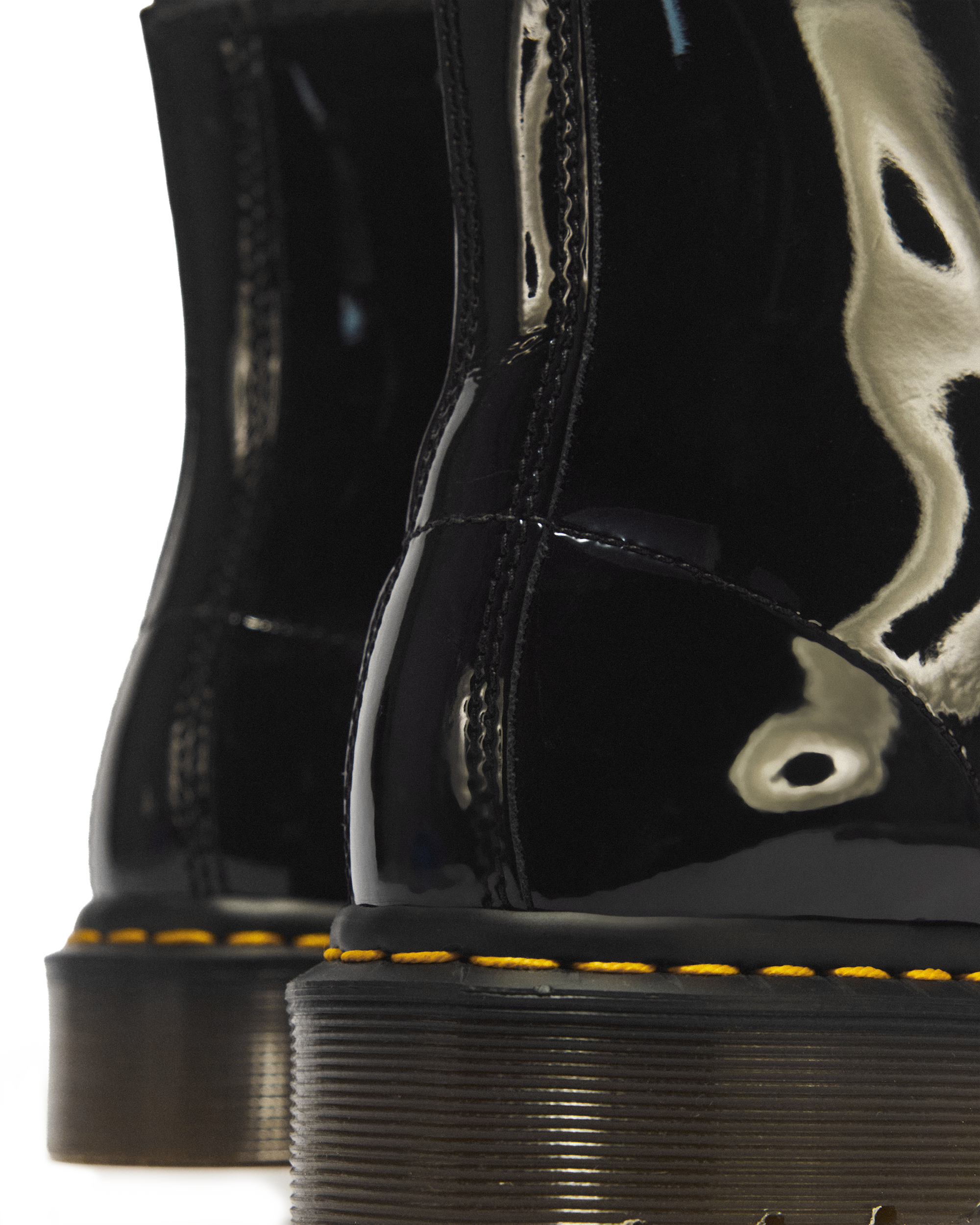 1460 Women's Patent Leather Lace Up Boots