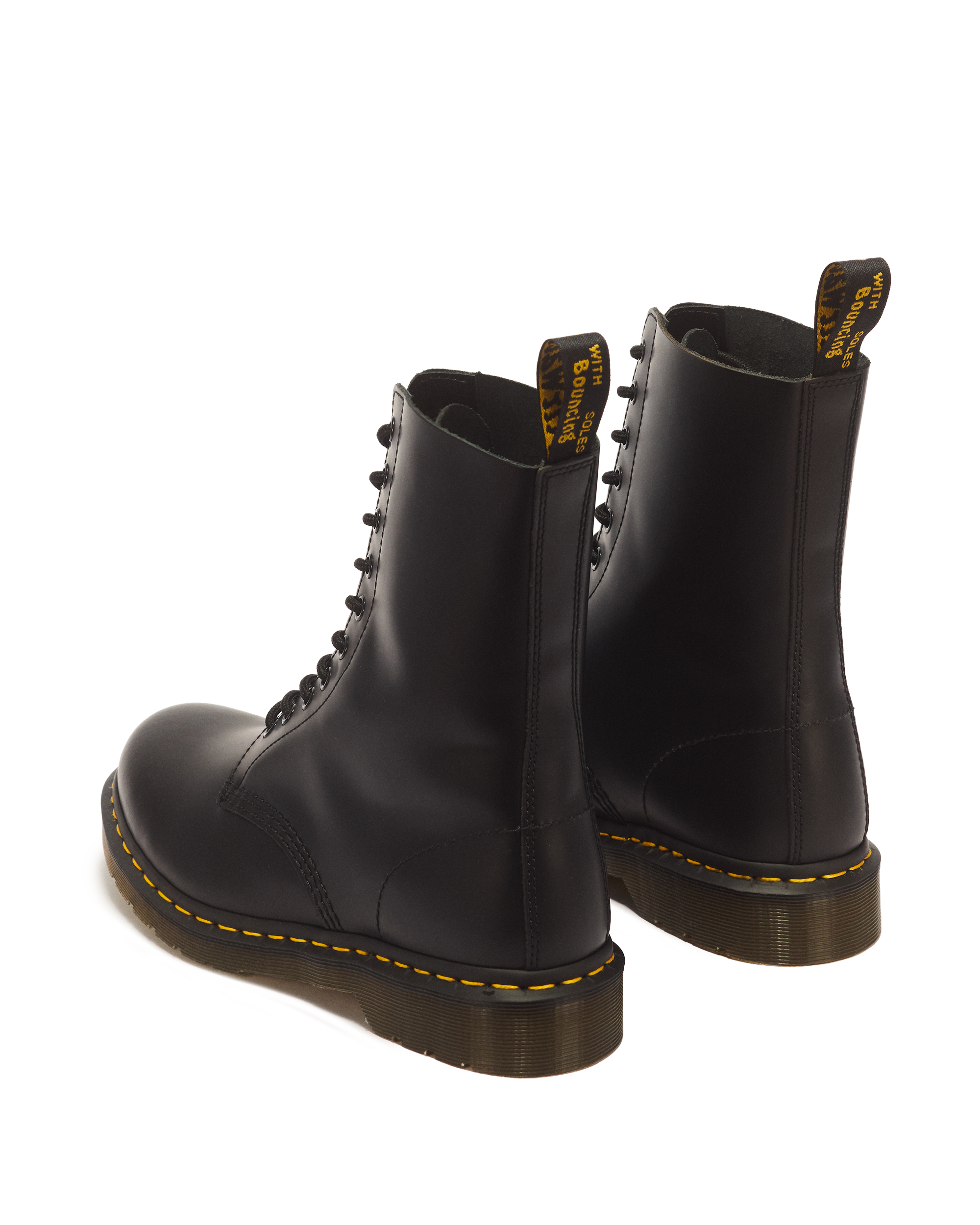 1490 Smooth Leather Mid Calf Boots