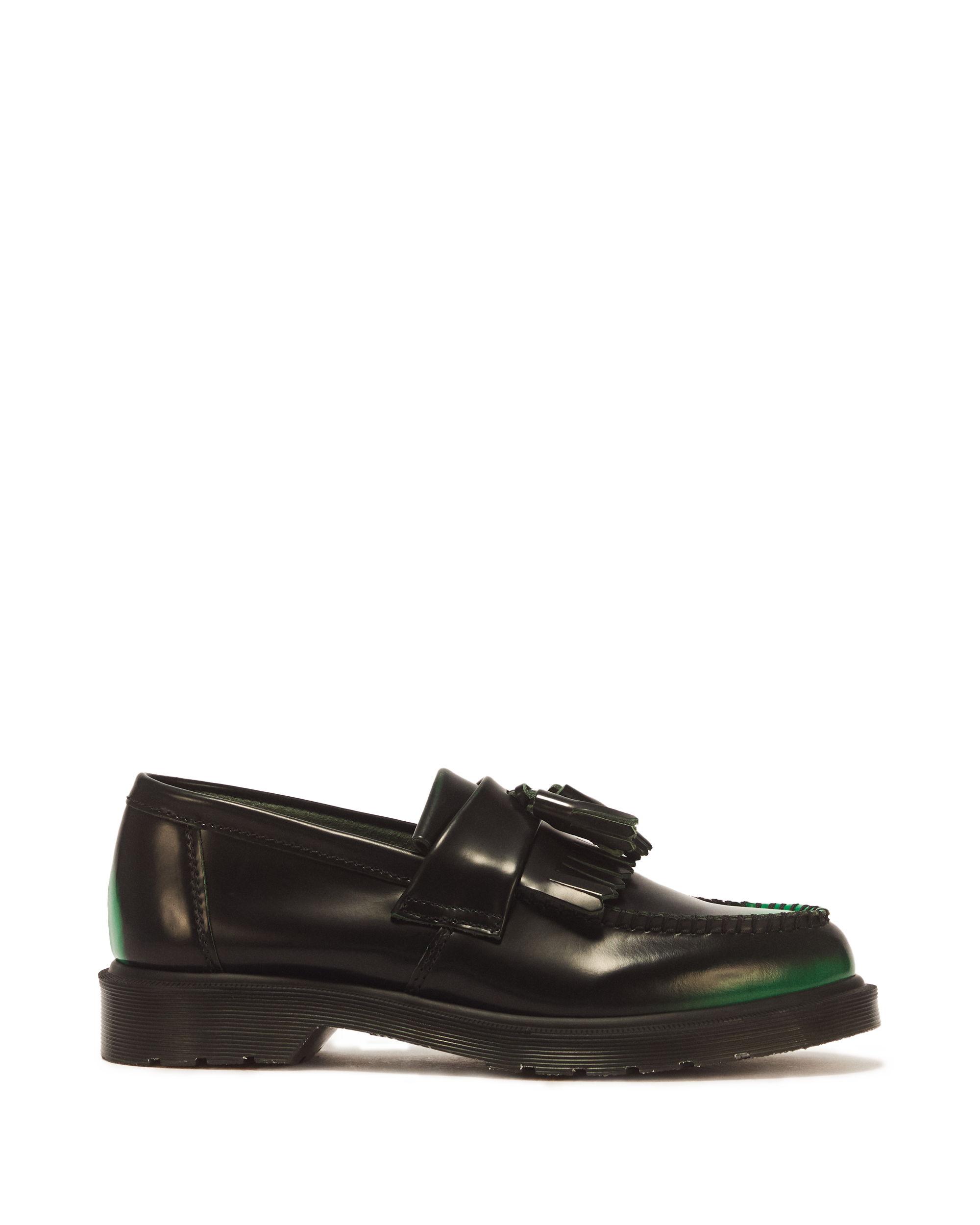 Adrian Tassel Arcadia Rub Off Leather Loafers