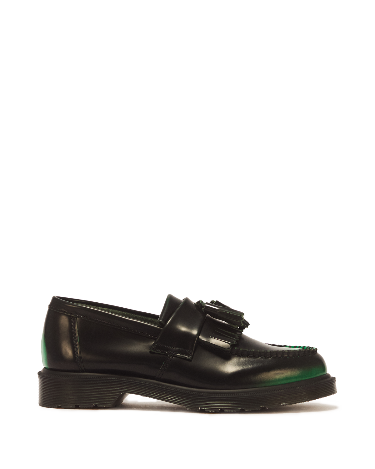 Adrian Tassel Arcadia Rub Off Leather Loafers