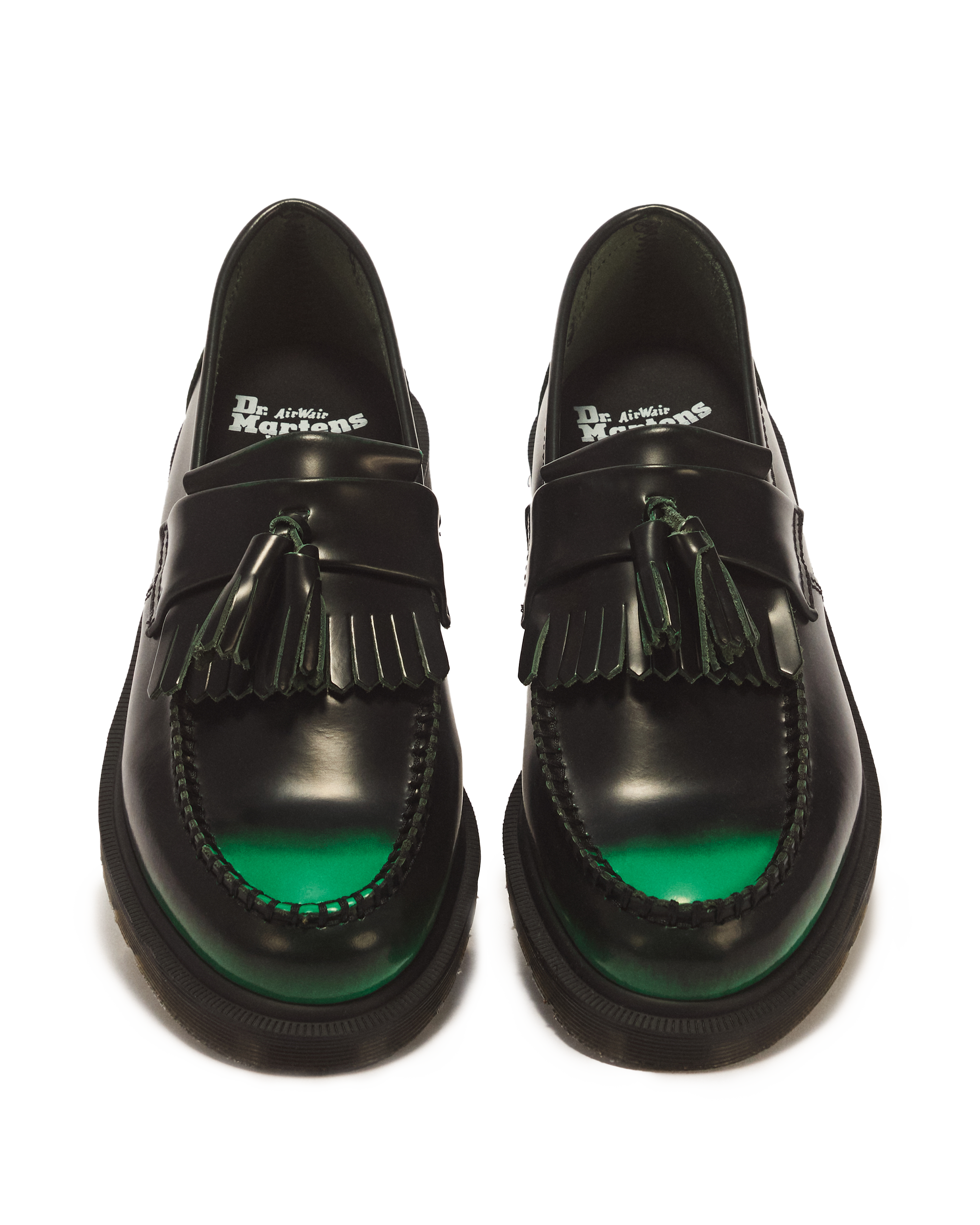 Adrian Tassel Arcadia Rub Off Leather Loafers