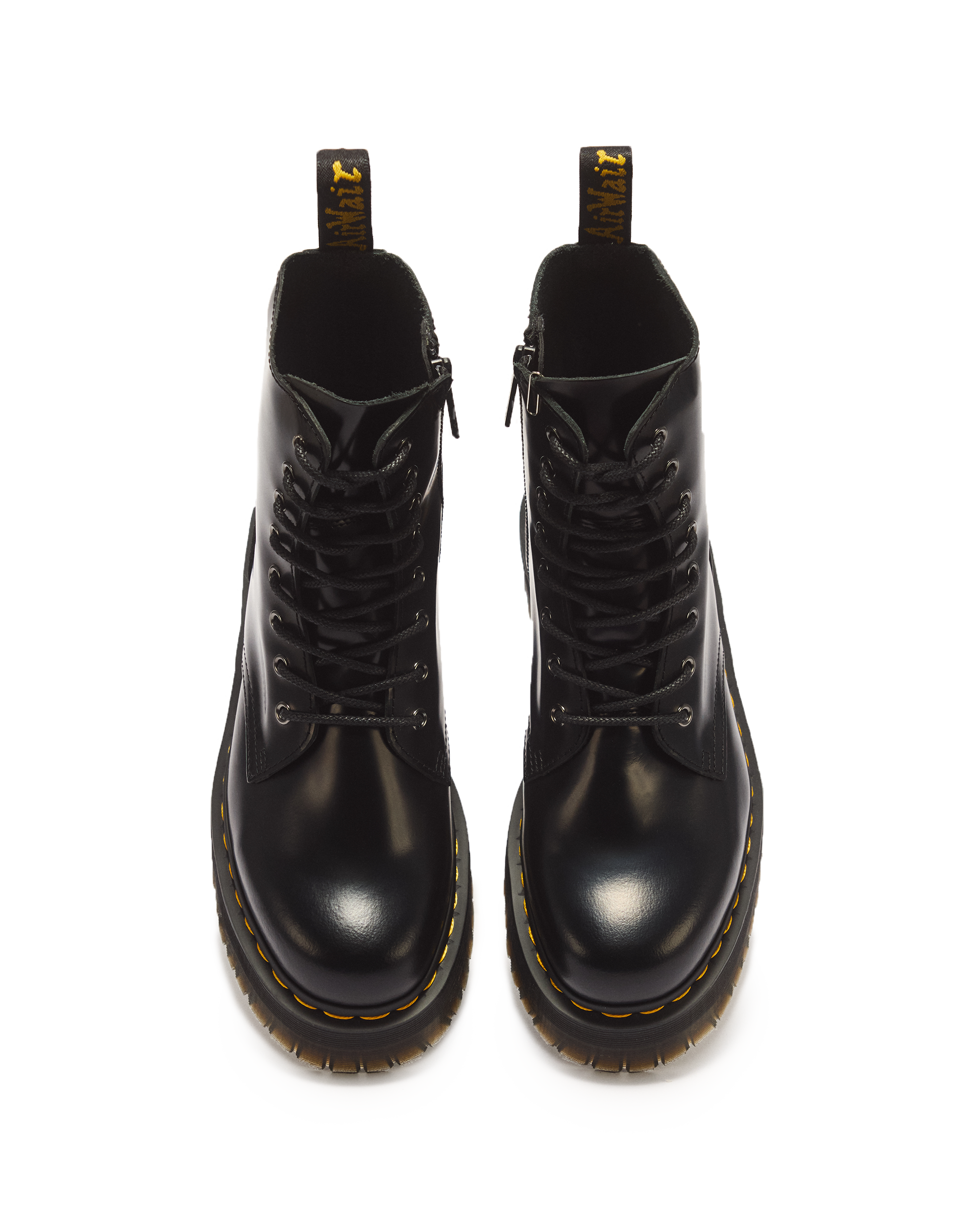 Jadon Boot Smooth Leather Platforms