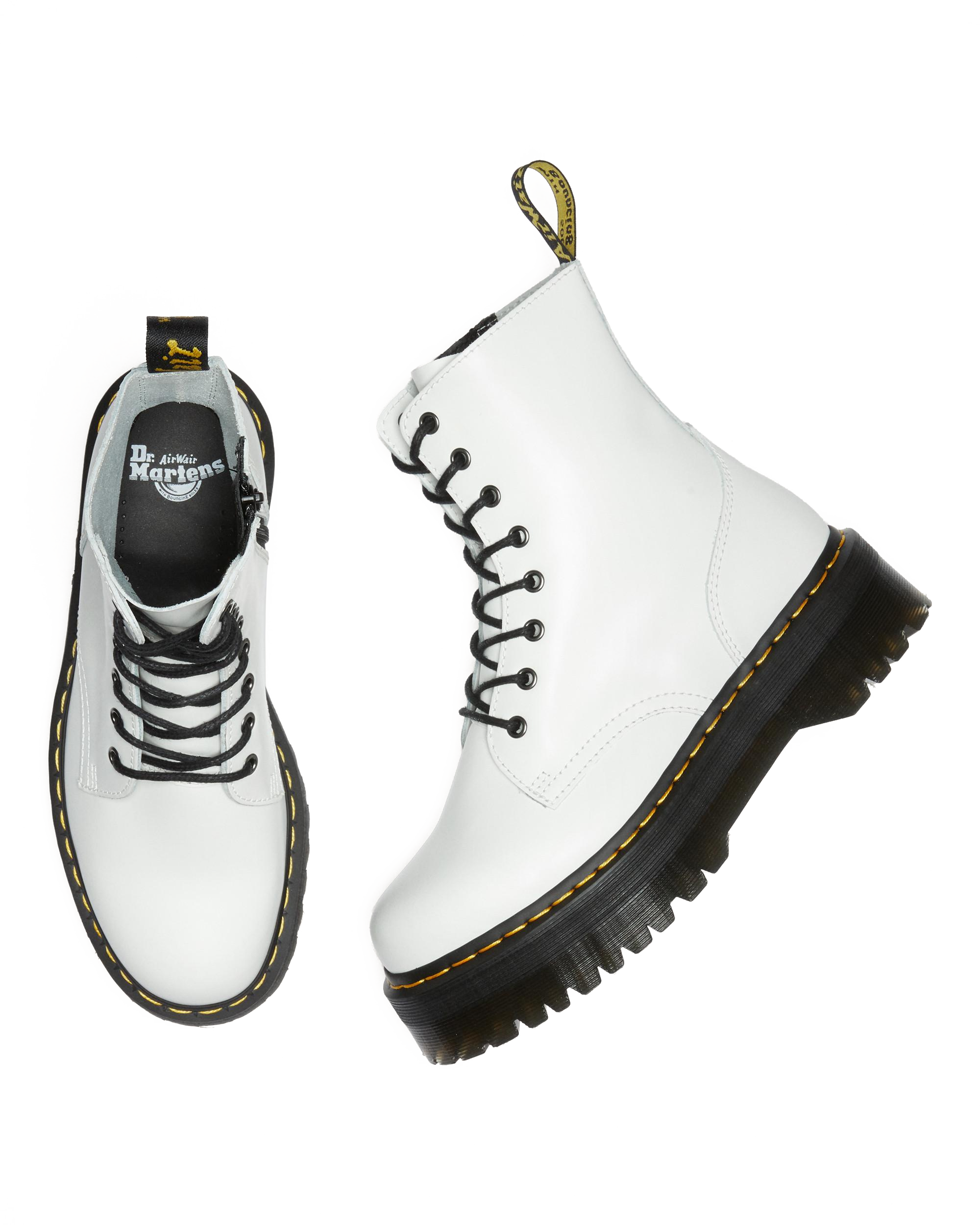 Jadon Boot Smooth Leather Platforms