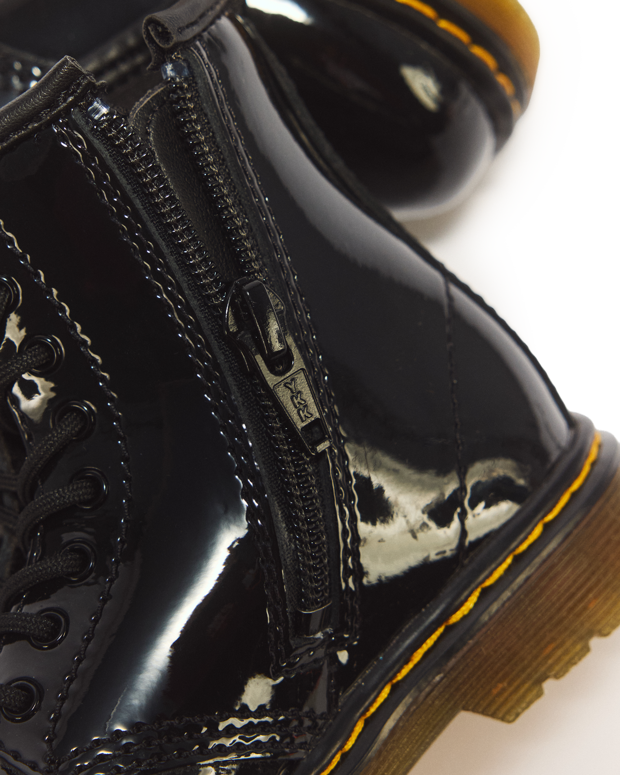 Toddler 1460 Patent Leather Lace Up Boots