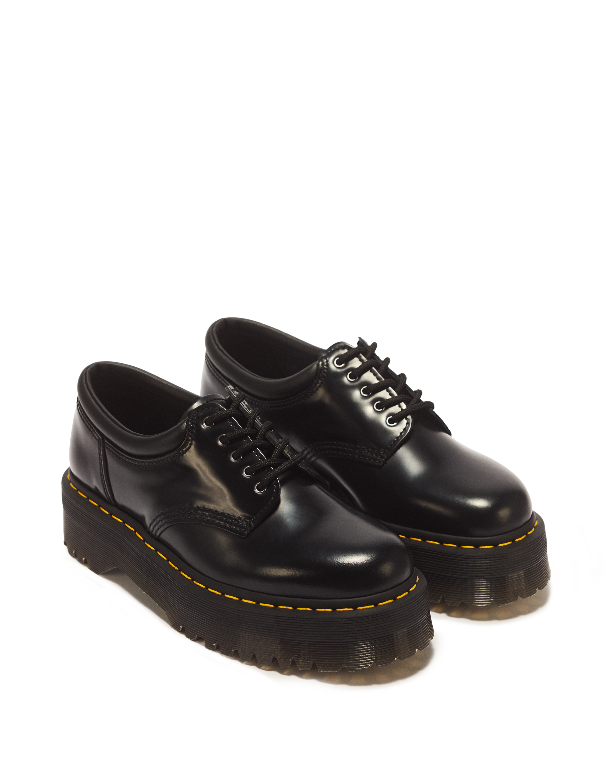8053 Leather Platform Casual Shoes