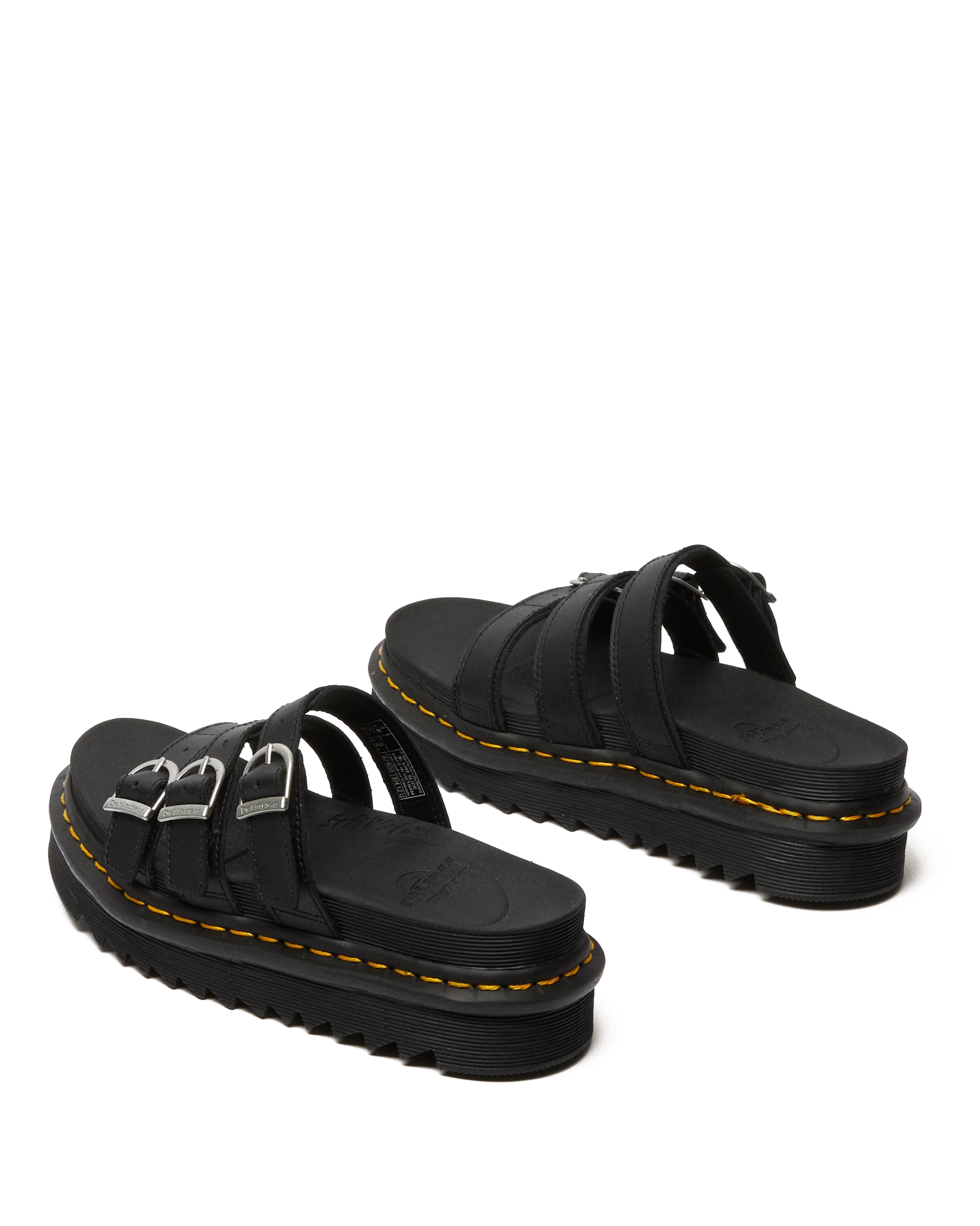 Blaire Leather Slide Sandals