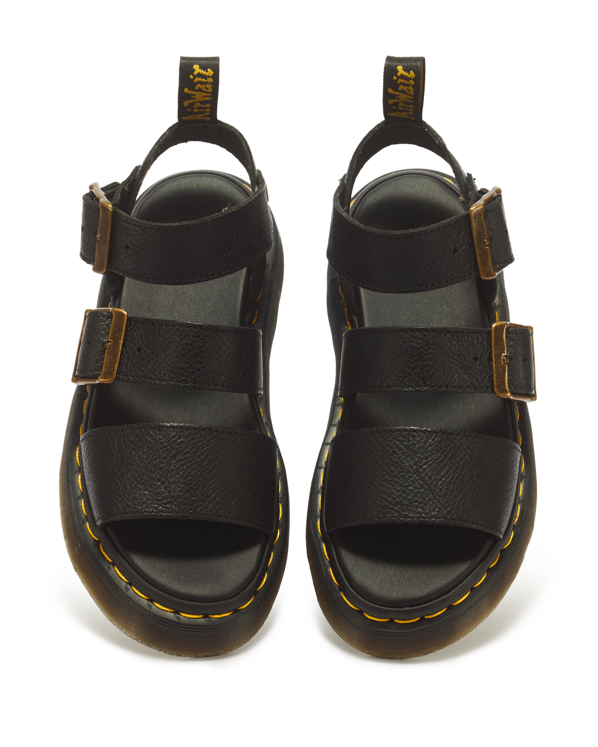Gryphon Pisa Leather Platform Sandals