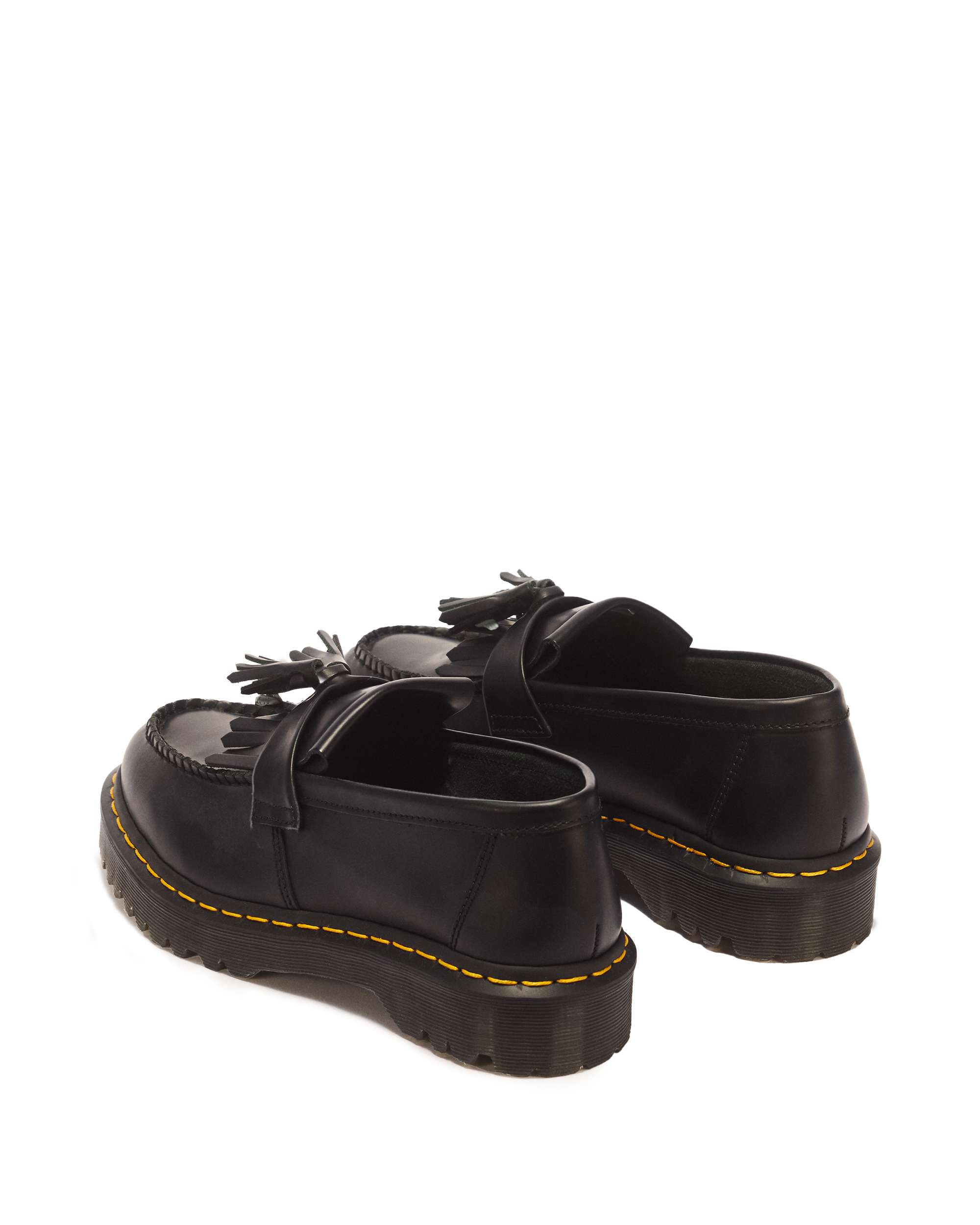 Adrian Bex Smooth Leather Tassel Loafers