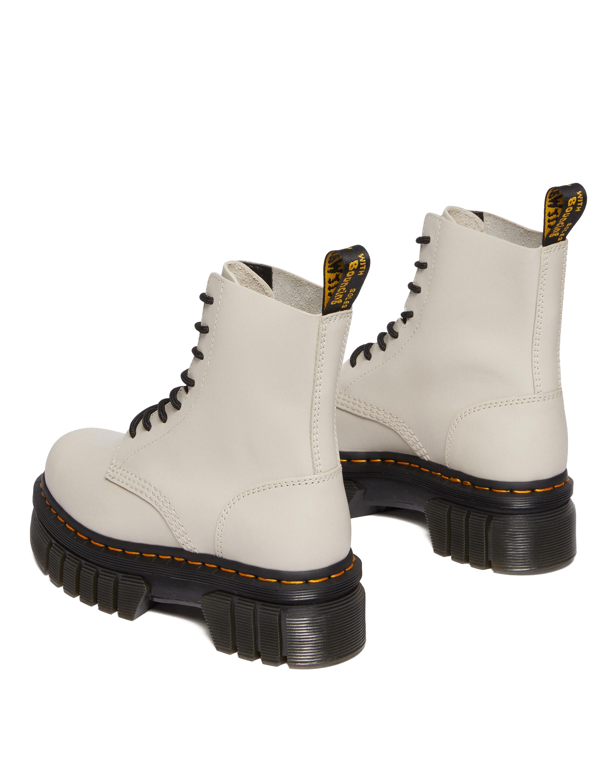 Audrick Nappa Leather Platform Ankle Boots