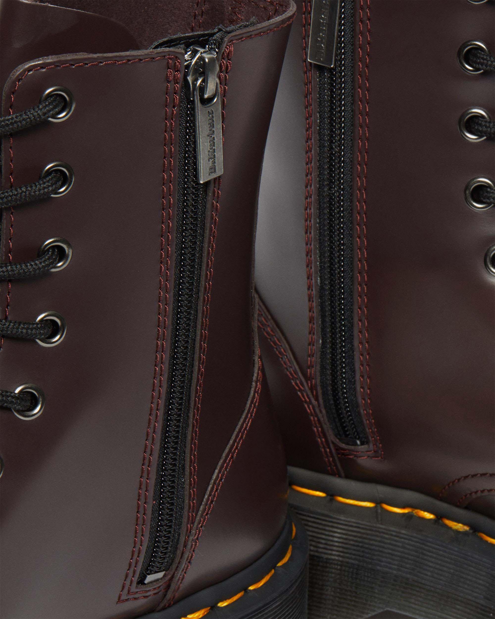 Jadon Boot Smooth Leather Platforms