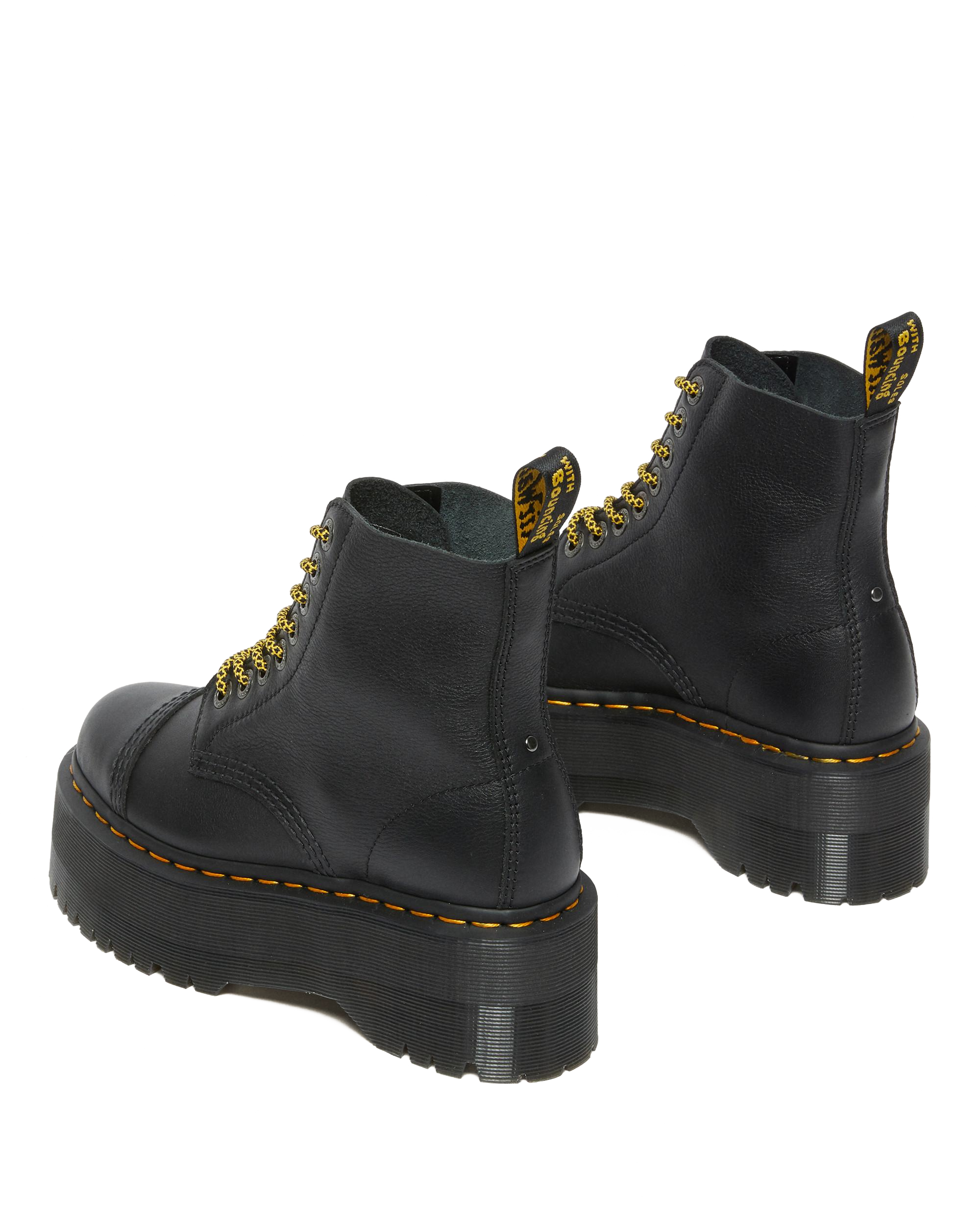Sinclair Max Pisa Leather Platform Boots