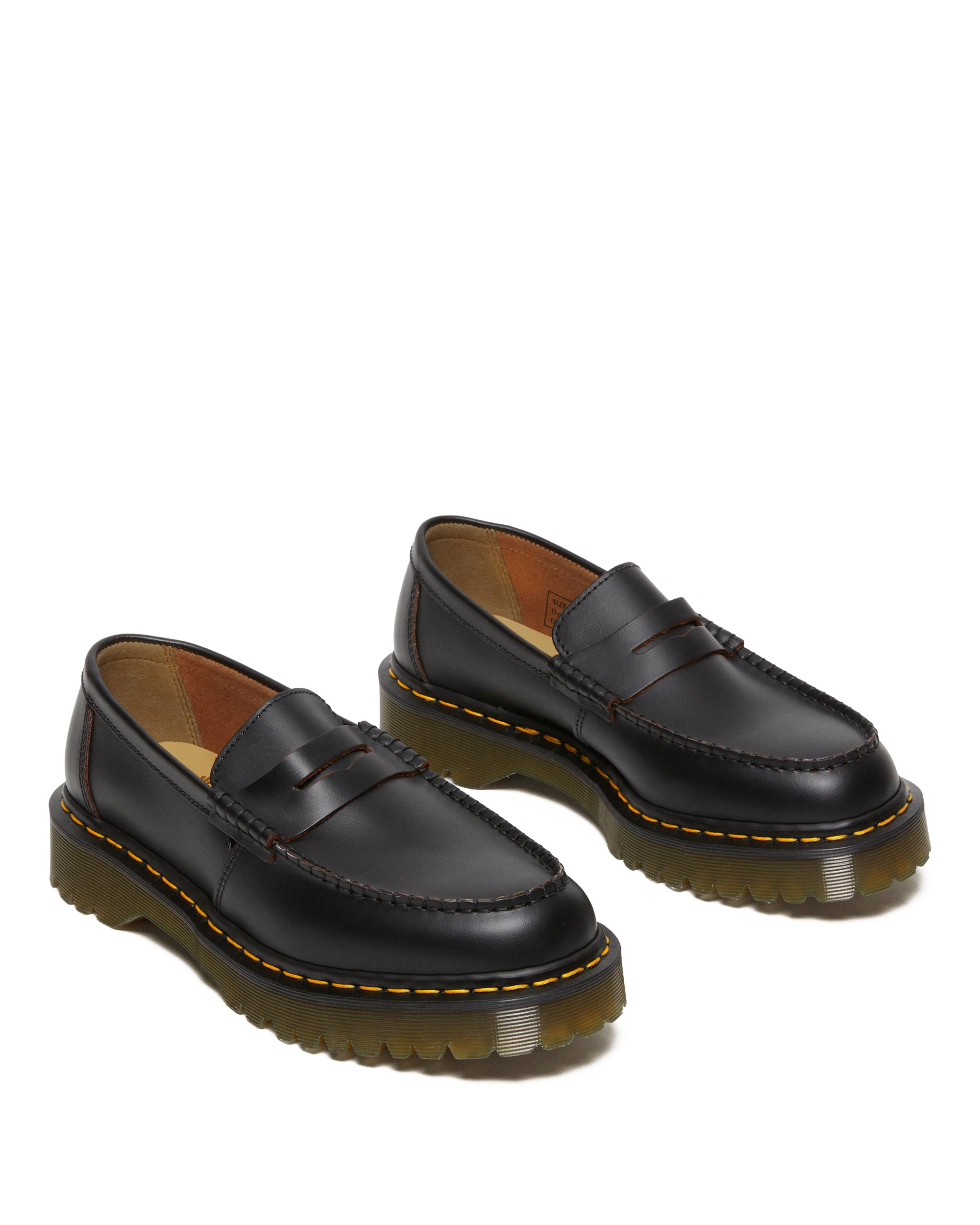Penton Bex Made in England Quilon Leather Loafers