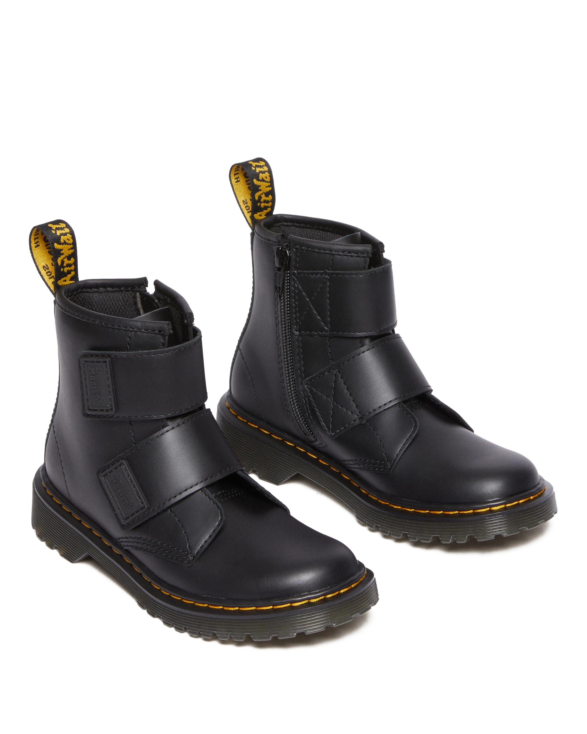 Junior 1460 Double Strap Leather Boots