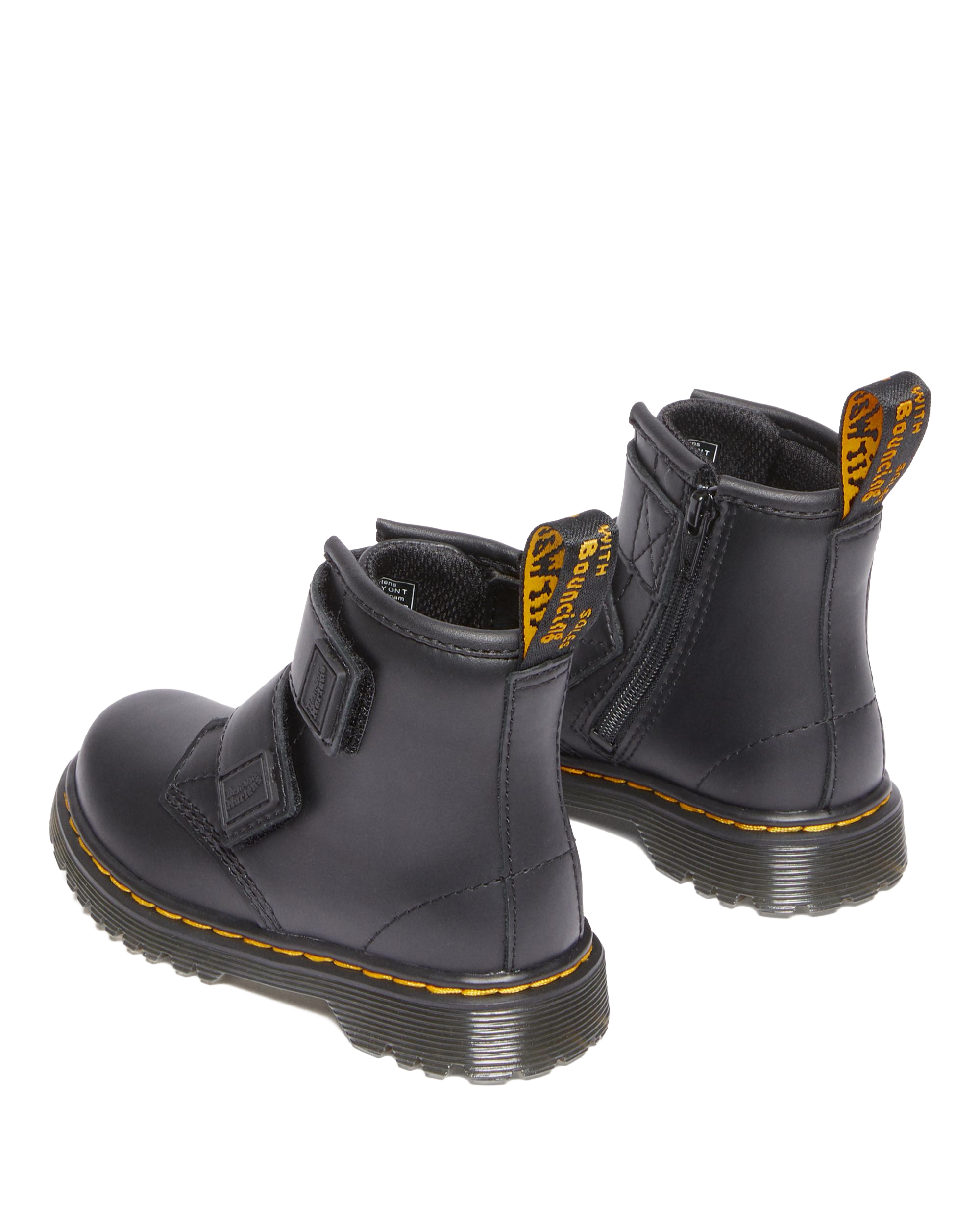 Toddler 1460 Double Strap Leather Boots