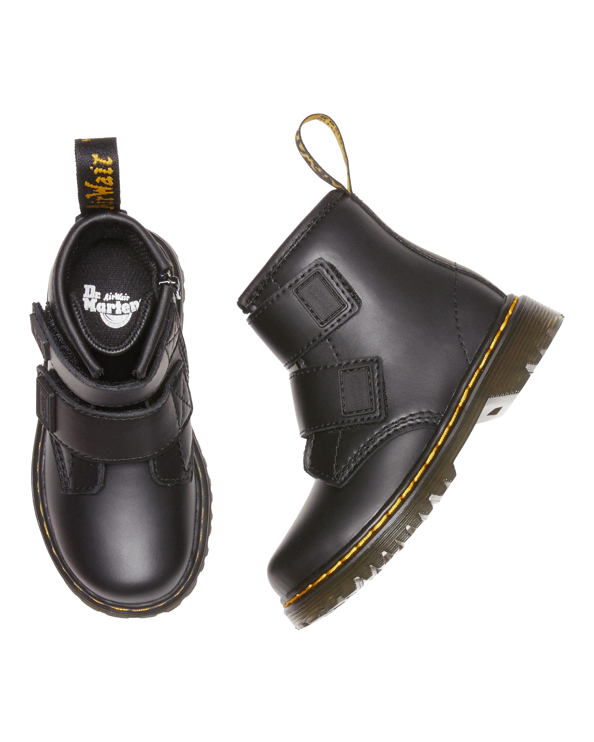 Toddler 1460 Double Strap Leather Boots