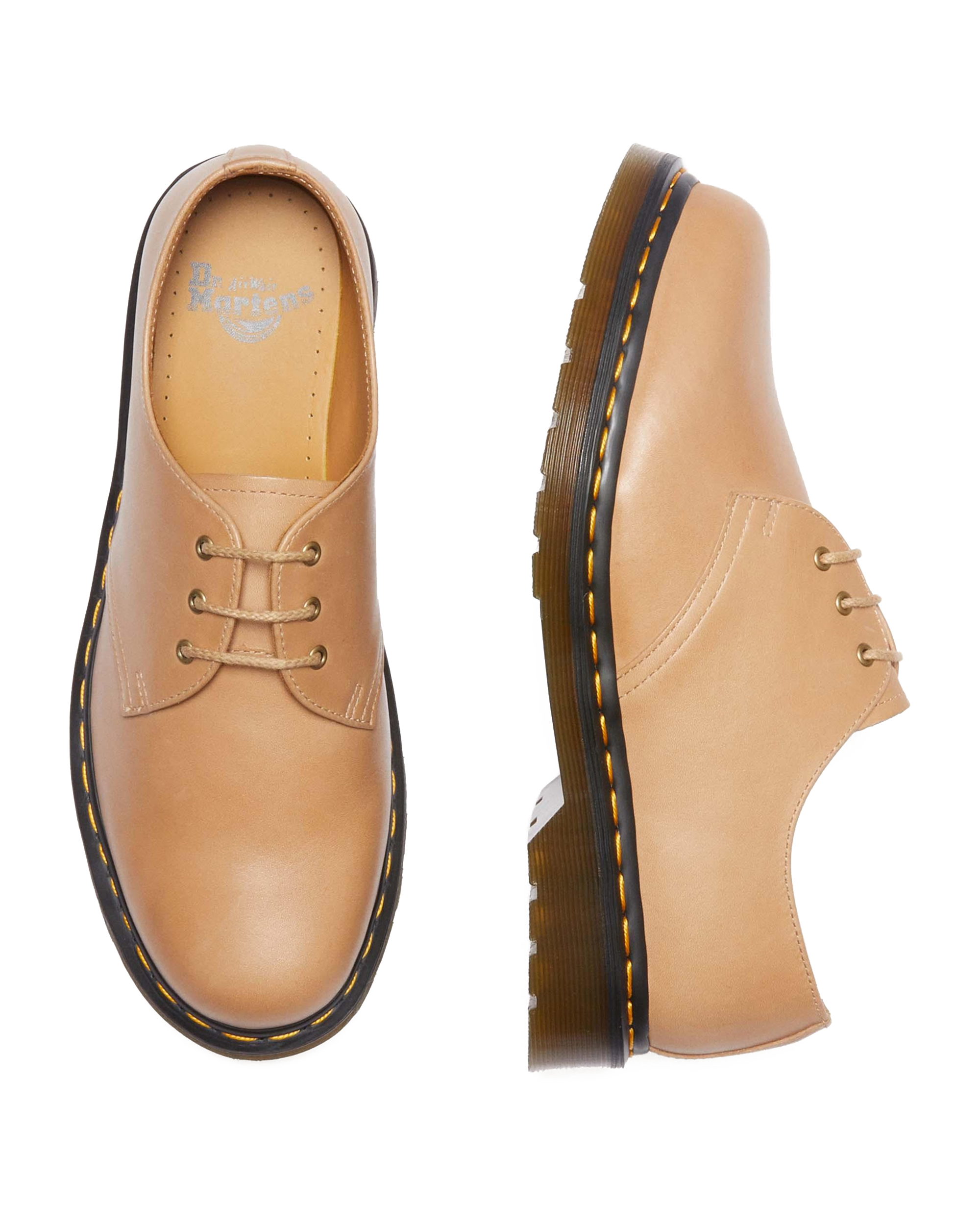 1461 Carrara Leather Oxford Shoes