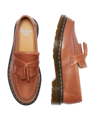 Adrian Carrara Leather Tassel Loafers