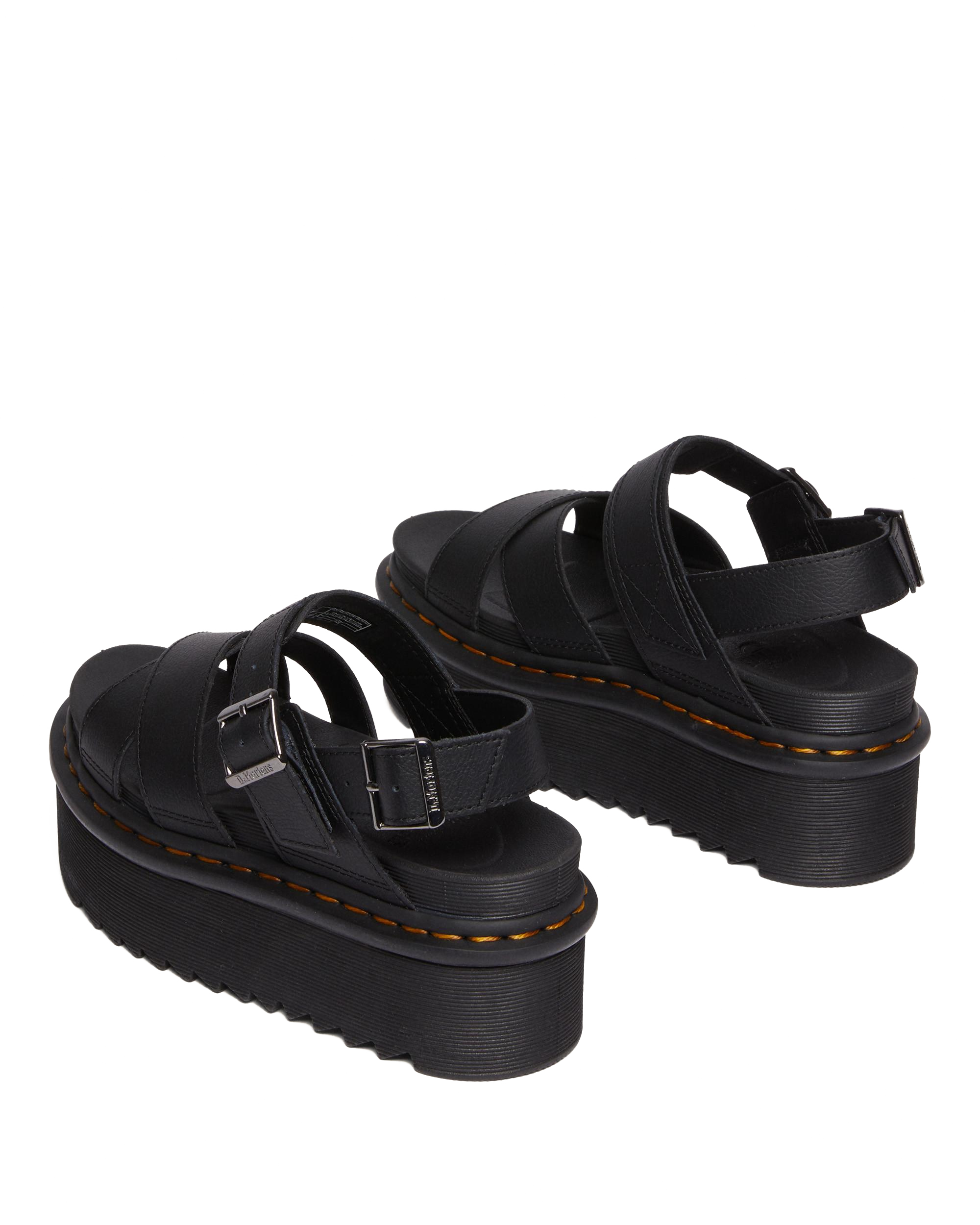Voss II Athena Leather Strap Platform Sandals