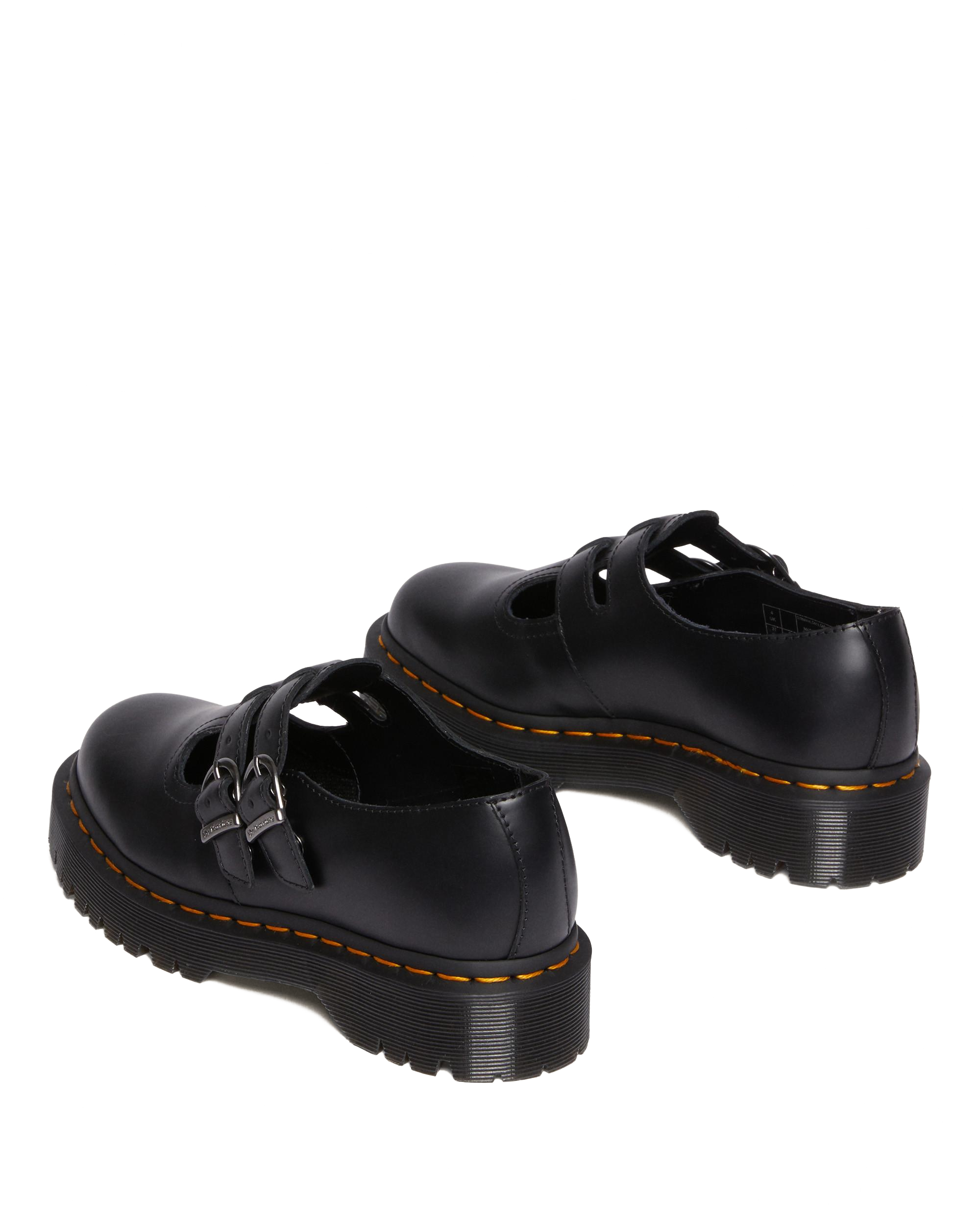 8065 II Bex Smooth Leather Platform Mary Jane Shoes