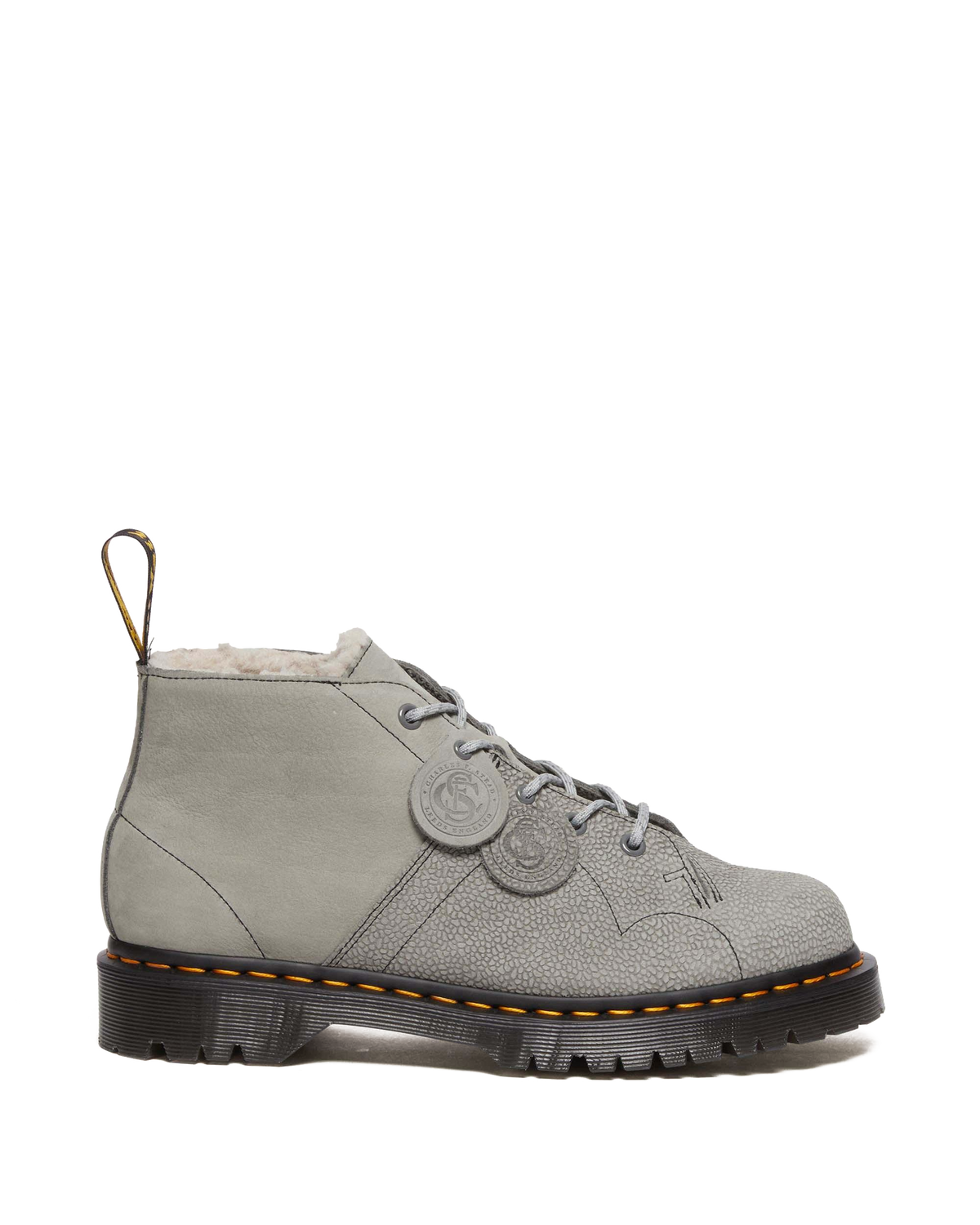 Church Nubuck & Pebble Leather Monkey Boots