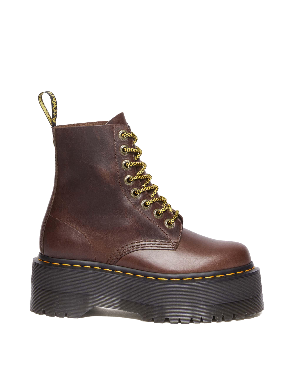 1460 Pascal Max Pull Up Leather Platform Boots