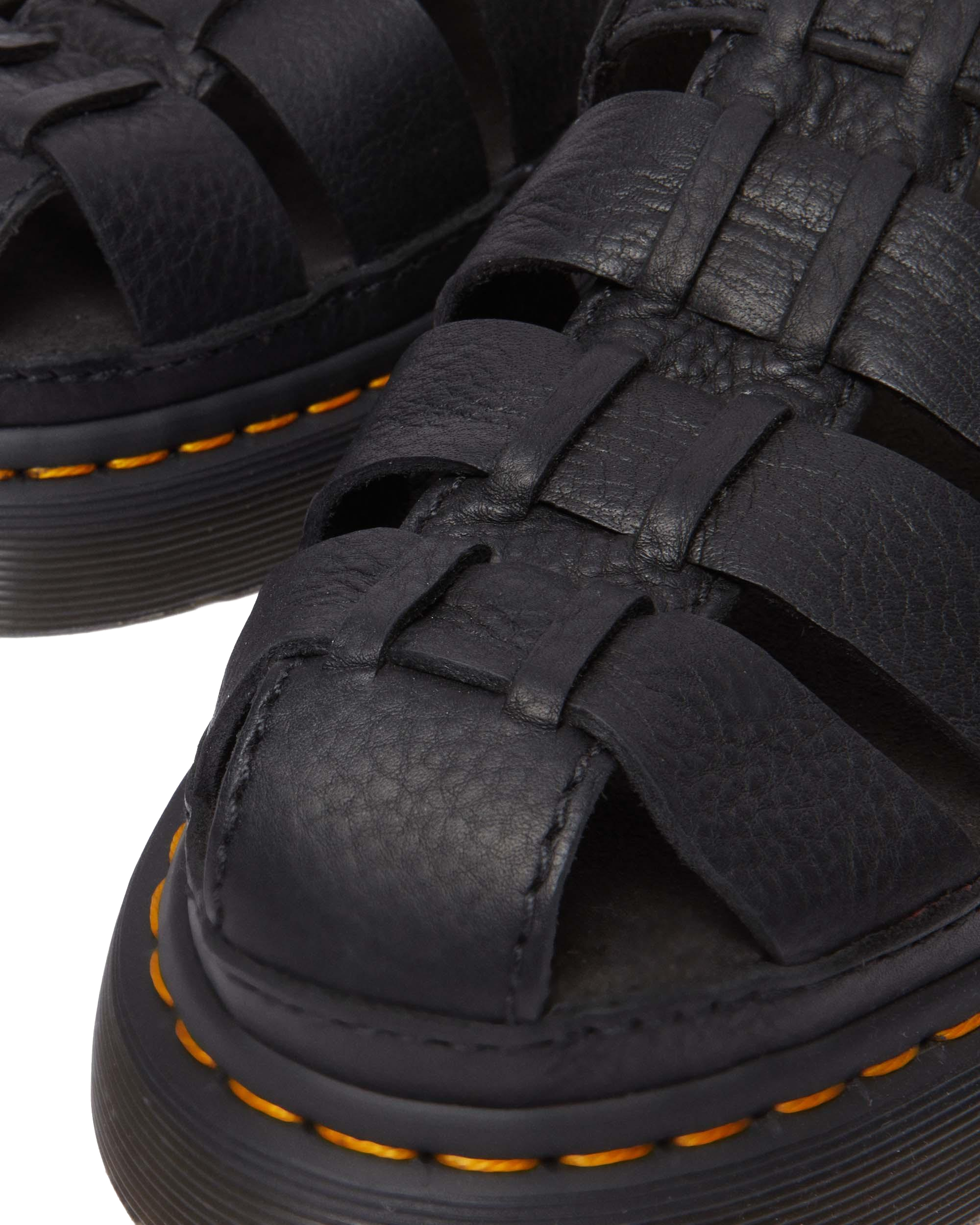 Wrenlie Grizzly Leather Fisherman Sandals