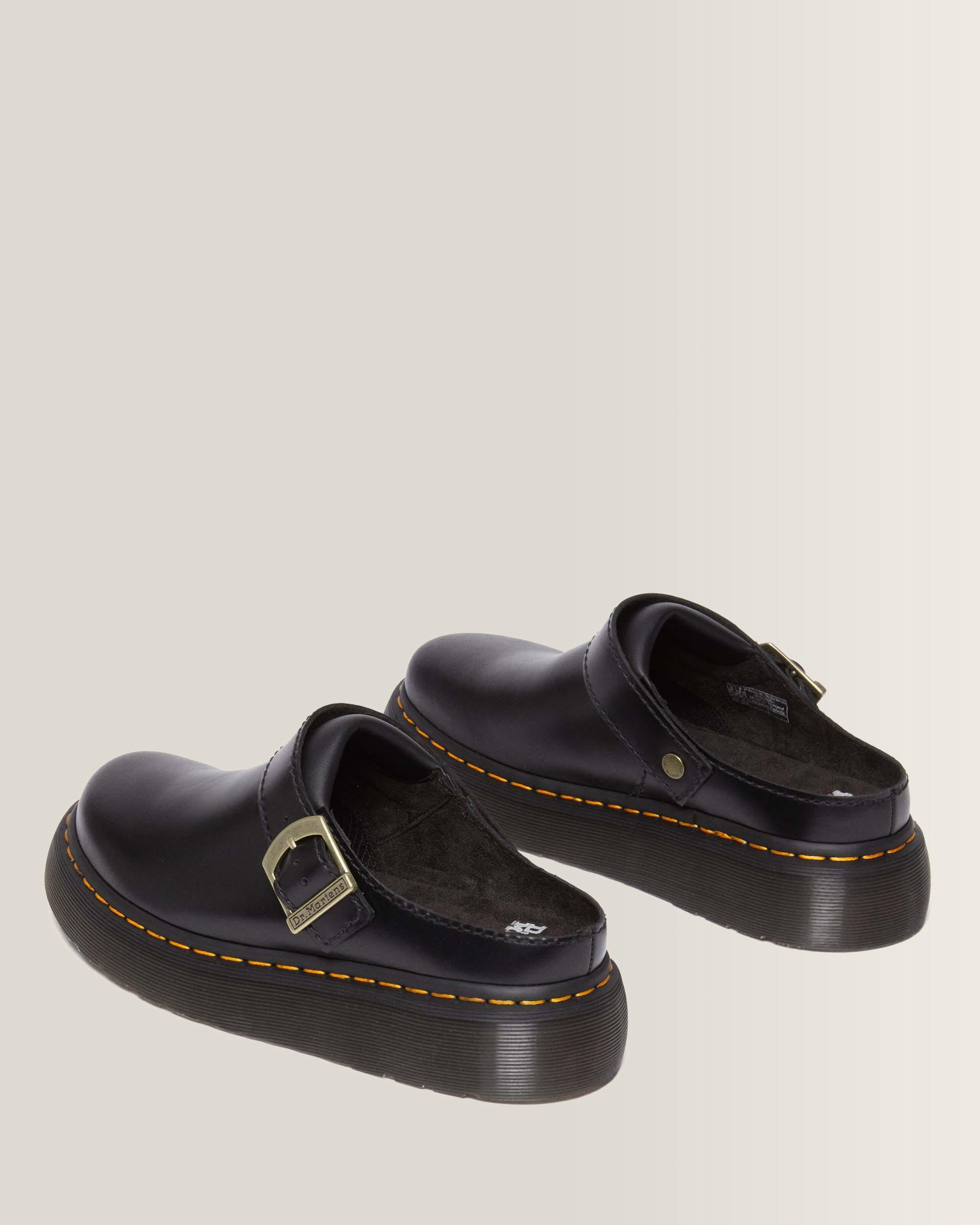 Laketen Atlas Leather Slingback Platform Mules