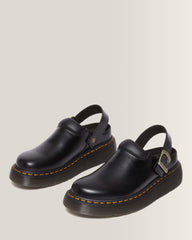 Laketen Atlas Leather Slingback Platform Mules