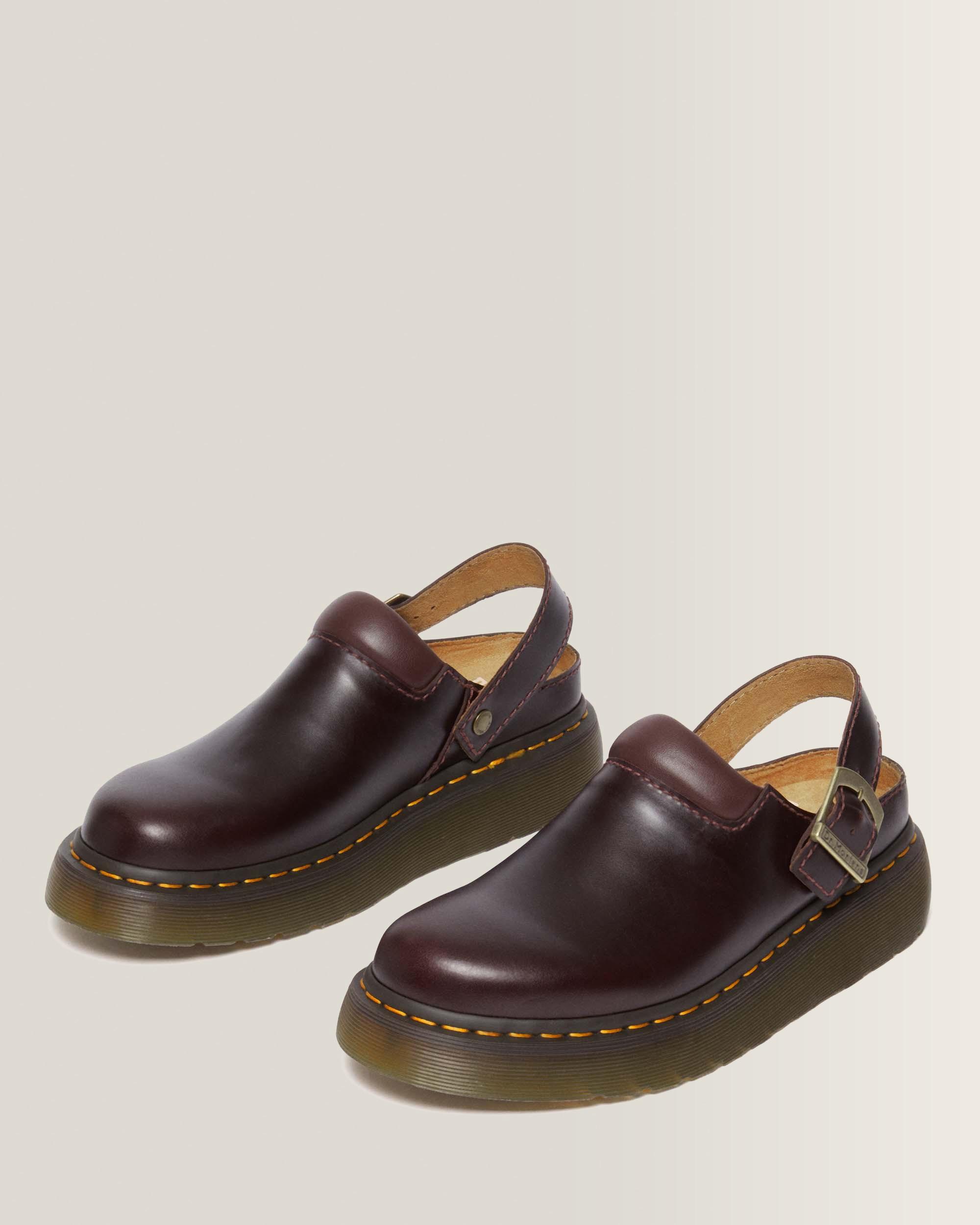 Laketen Atlas Leather Slingback Platform Mules