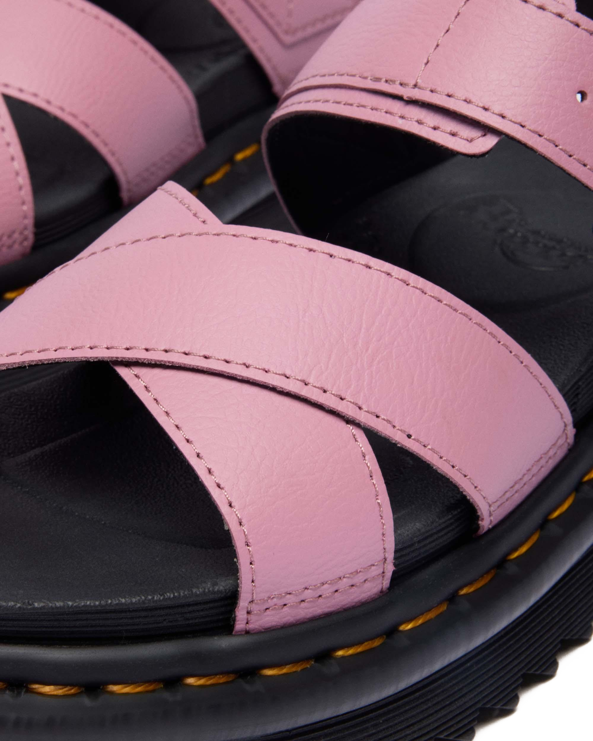 Voss II Athena Leather Strap Sandals