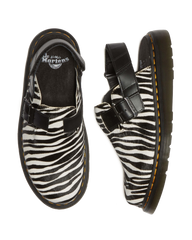 Jorge II Hair-on Animal Print Slingback Mules