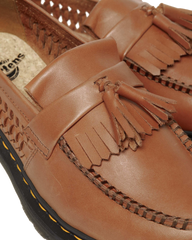 Adrian Woven Leather Tassel Loafers
