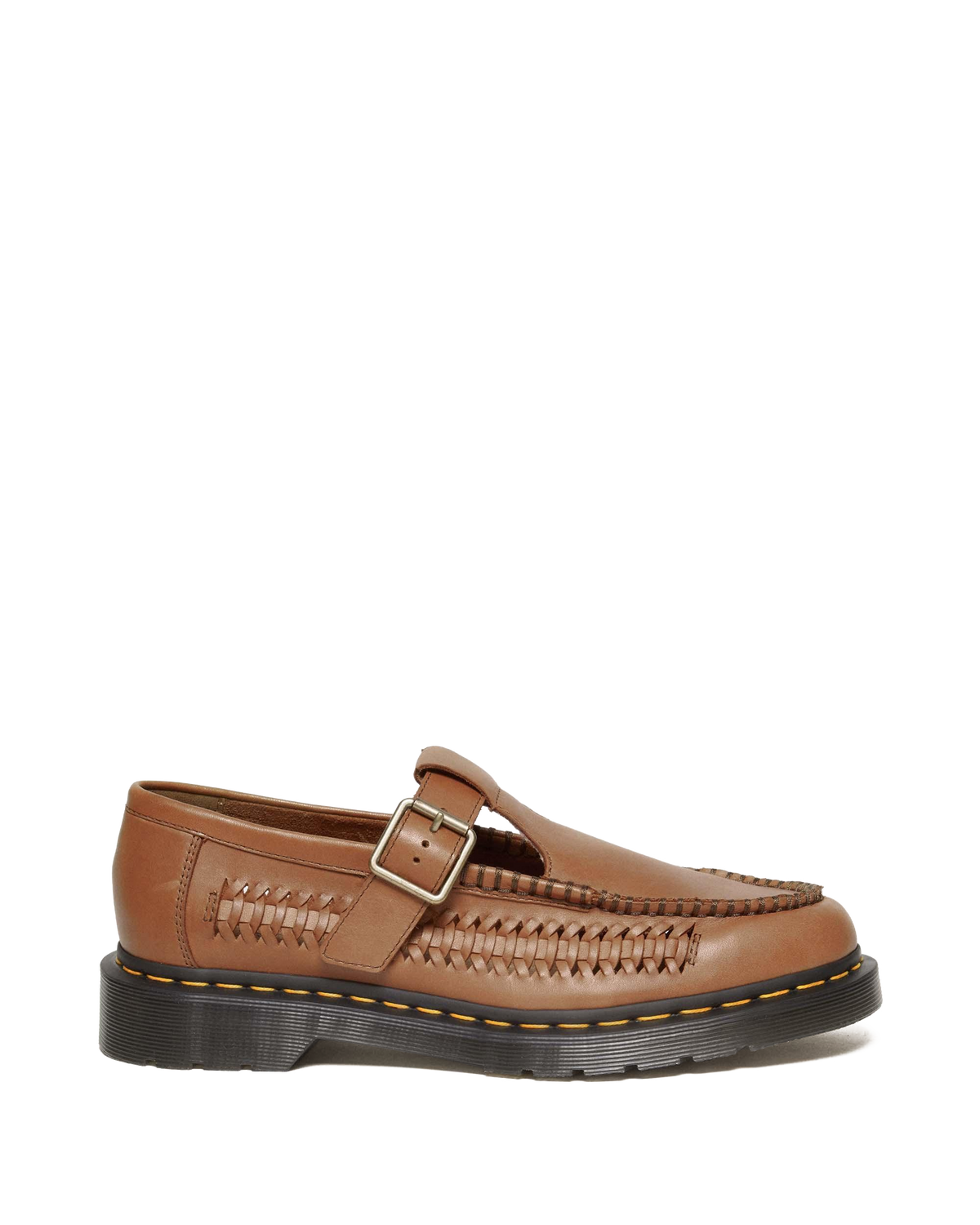 Adrian T-Bar Leather Mary Jane Shoes